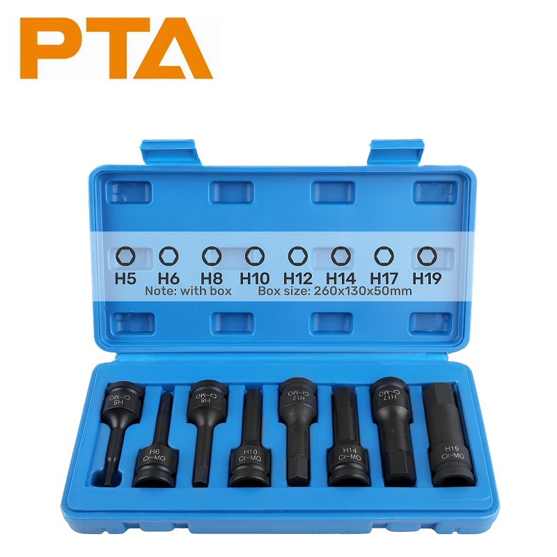Cnc Bits - 1/2 inch Pneumatische Sleutel Hexagonale Aandrijfbits
