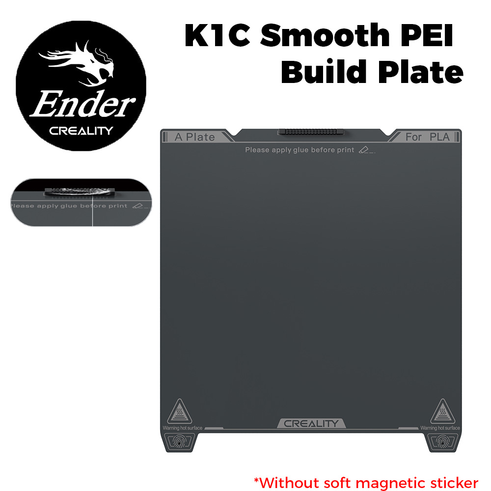 Aluminium Profile 2020 - Creality Officiële originele K1C Gladde PEI