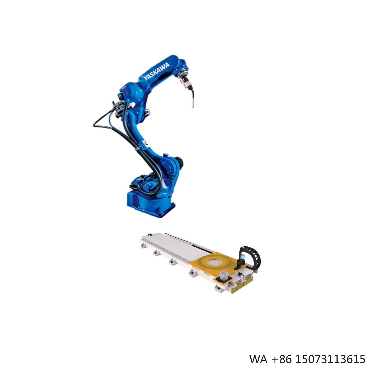 Servo Motor - Spoorbaan GBS-02-W3000 voor lasrobots, lineair railsysteem
