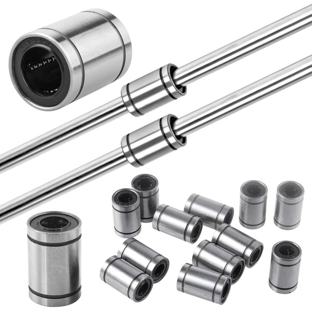 Lm8Uu Bearing - Duurzaam Lineaire Kogellagerbus Staal LM3UU LM4UU