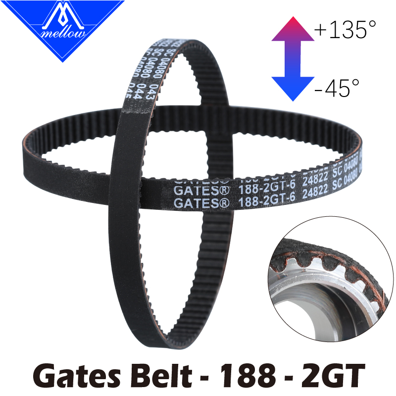 Gt2 Belt - Zachte hoge temperatuurbestendigheid Voron 2.4 3D-printer