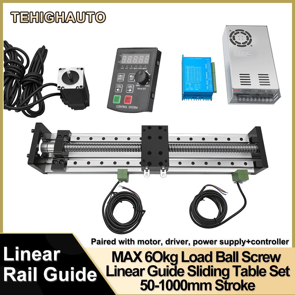 Ball Screw - CNC Kogelomloopspindel Schuiftafel Lineaire Rail Kit