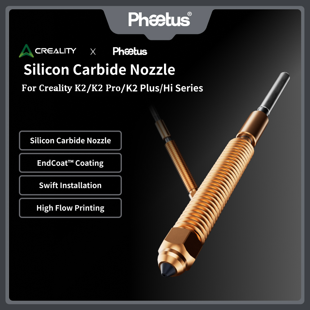Aluminium Profile 2020 - Phaetus Siliciumcarbide voor Creality K2 Plus