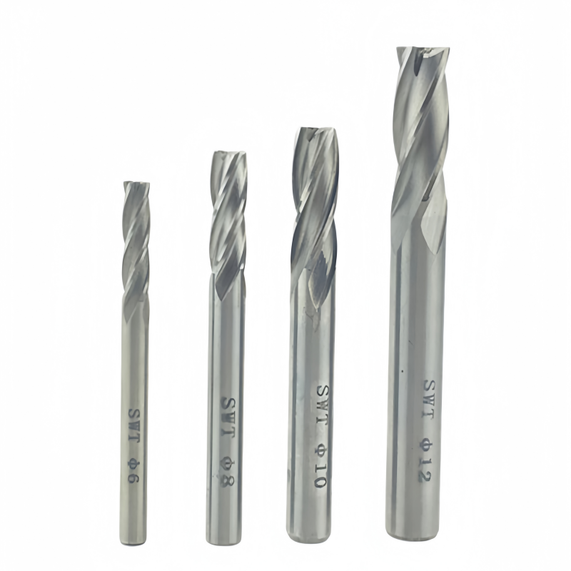 End Mill Set - 4-delige hardmetalen freesset HSS 4 sneden