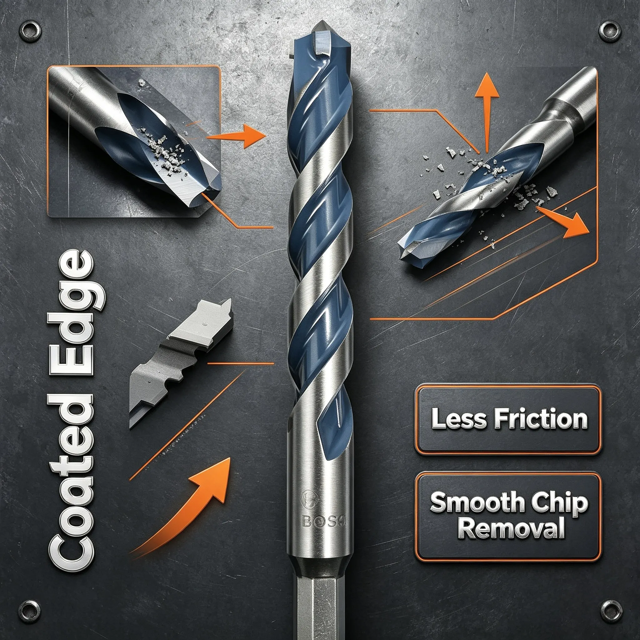 Drill Bit Set - BOSCH EXPERT HEX-9 Multifunctionele boor met