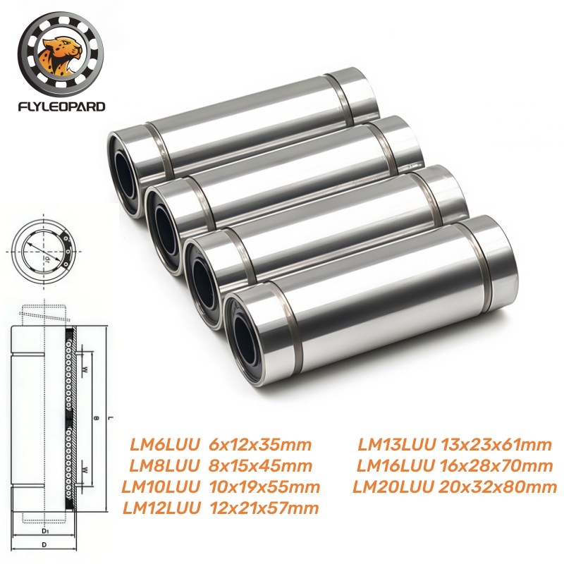 1pcs LM3UU LM4UU LM6UU LM8UU L - Lm8Uu Bearing recensie en prijs
