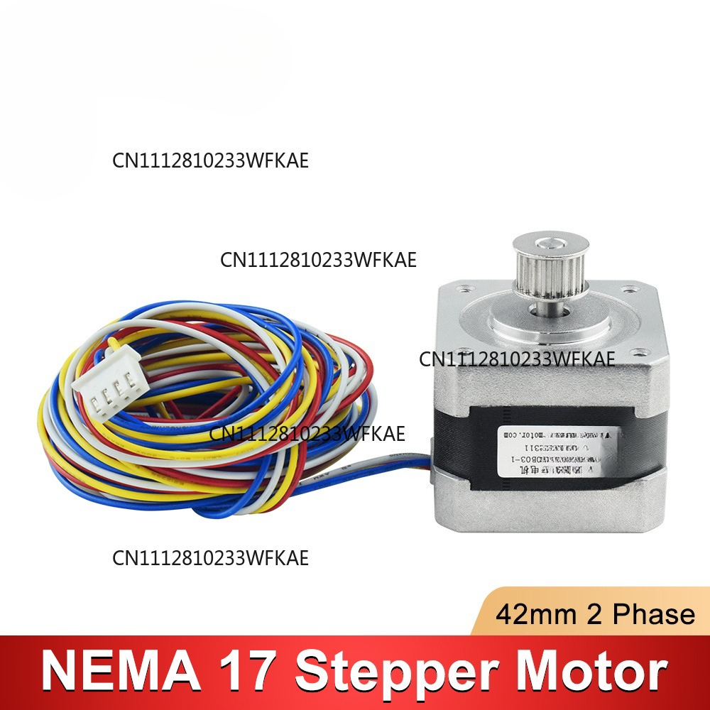 Nema 17 2-fasen K40 stappenmot - Stepper Motor Nema17 recensie en prijs