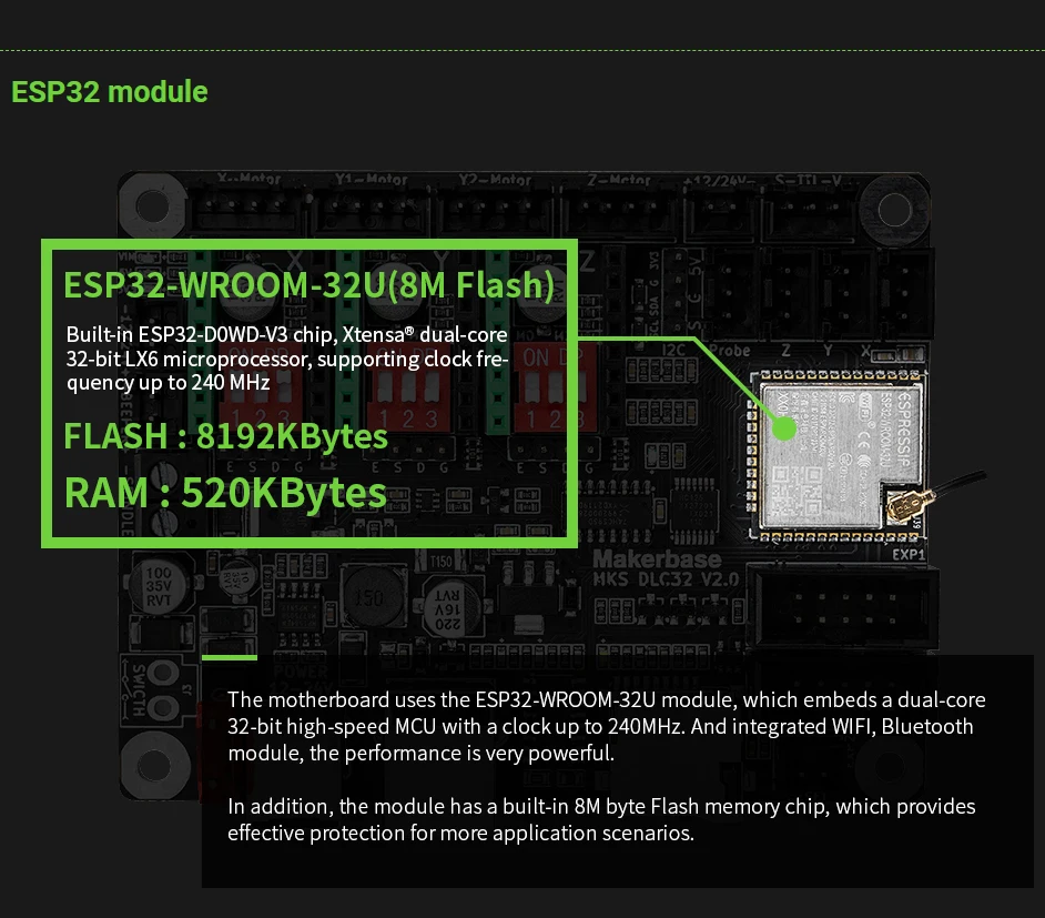 Makerbase MKS DLC32 V2.1 32Bit - Lm8Uu Bearing recensie en prijs