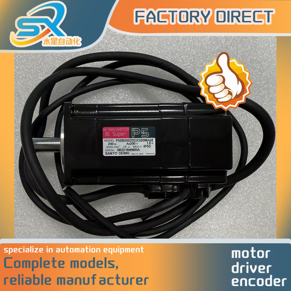 Nieuwe Sanyo AC-servomotor P50 - Servo Motor recensie en prijs