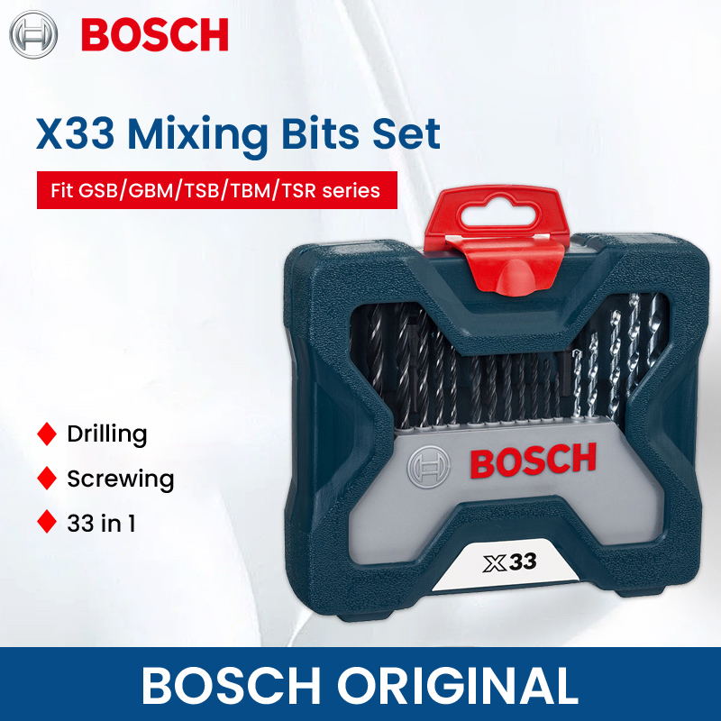 Bosch X33 Boorbitschroevendraa - Drill Bit Set recensie en prijs