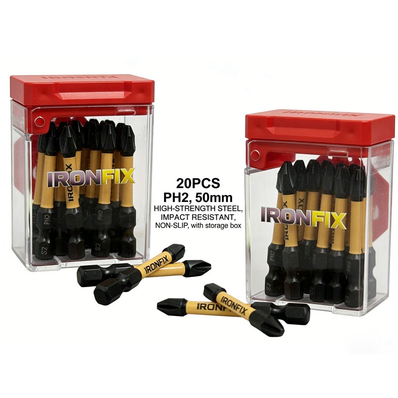 Duurzame set van 20 PH2-schroe - Drill Bit Set recensie en prijs