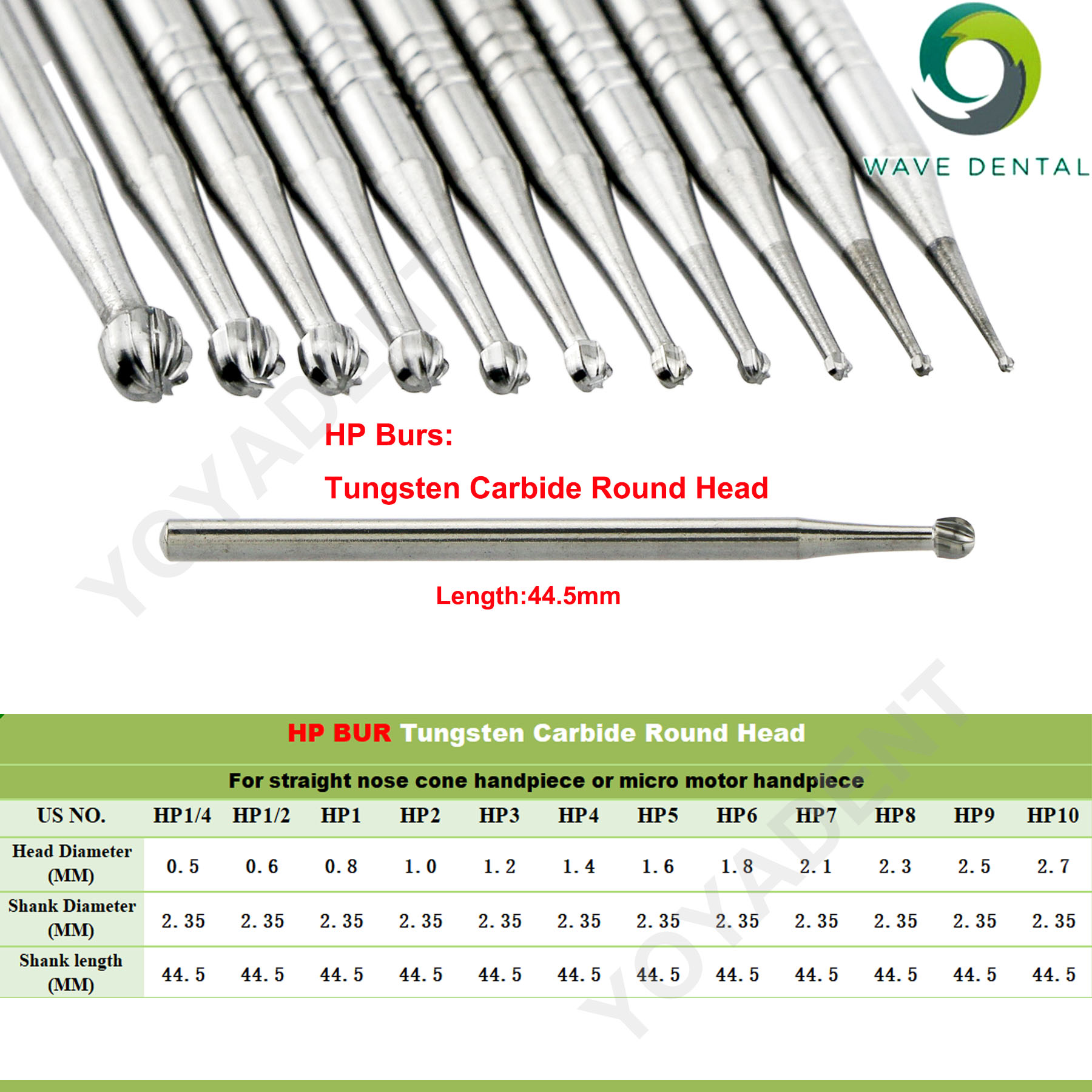 WAVE Tandheelkundige Burs Wolf - Carbide End Mill recensie en prijs