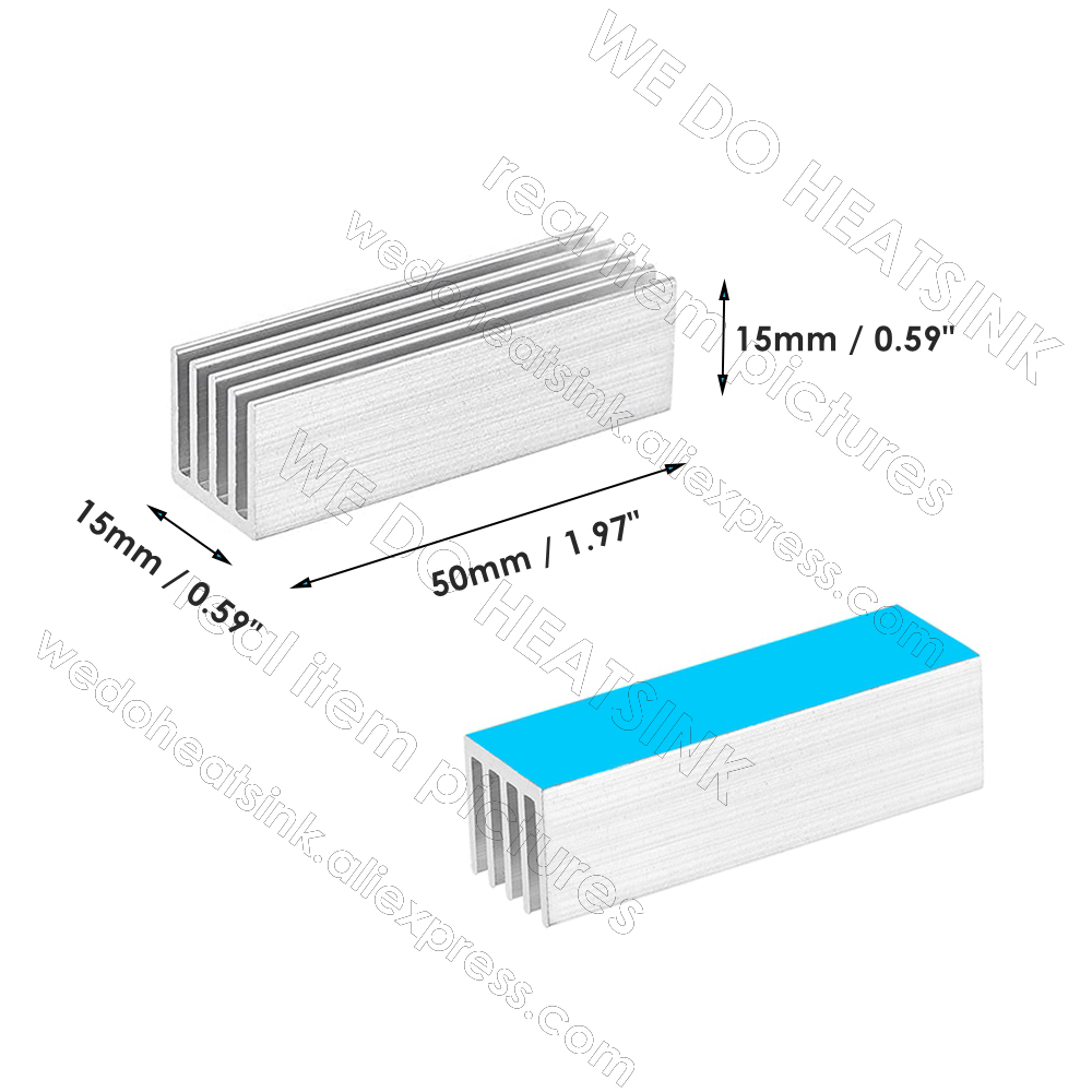Gratis Verzending 5 Stuks 50X1 - Aluminium Extrusion recensie en prijs