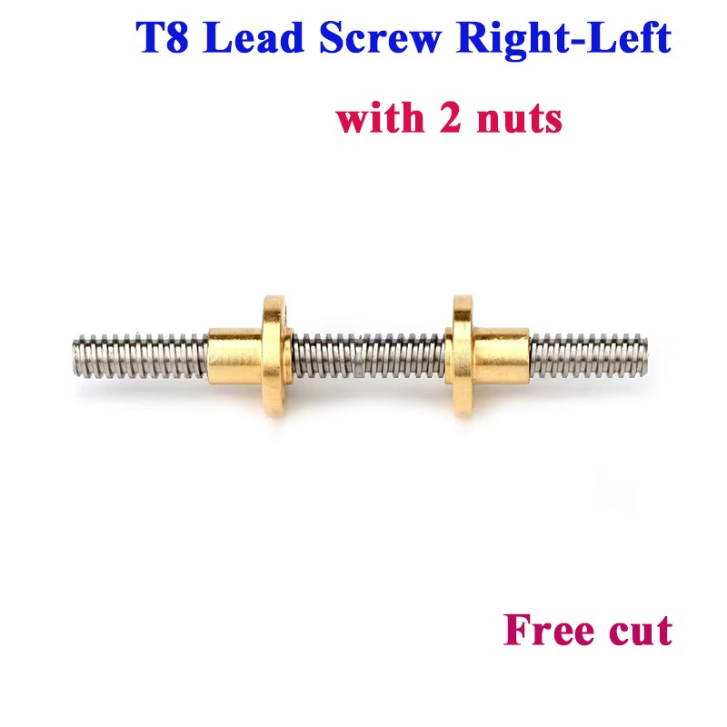 T8 Loodschroef Rechts-Links Dr - Lead Screw 8Mm recensie en prijs