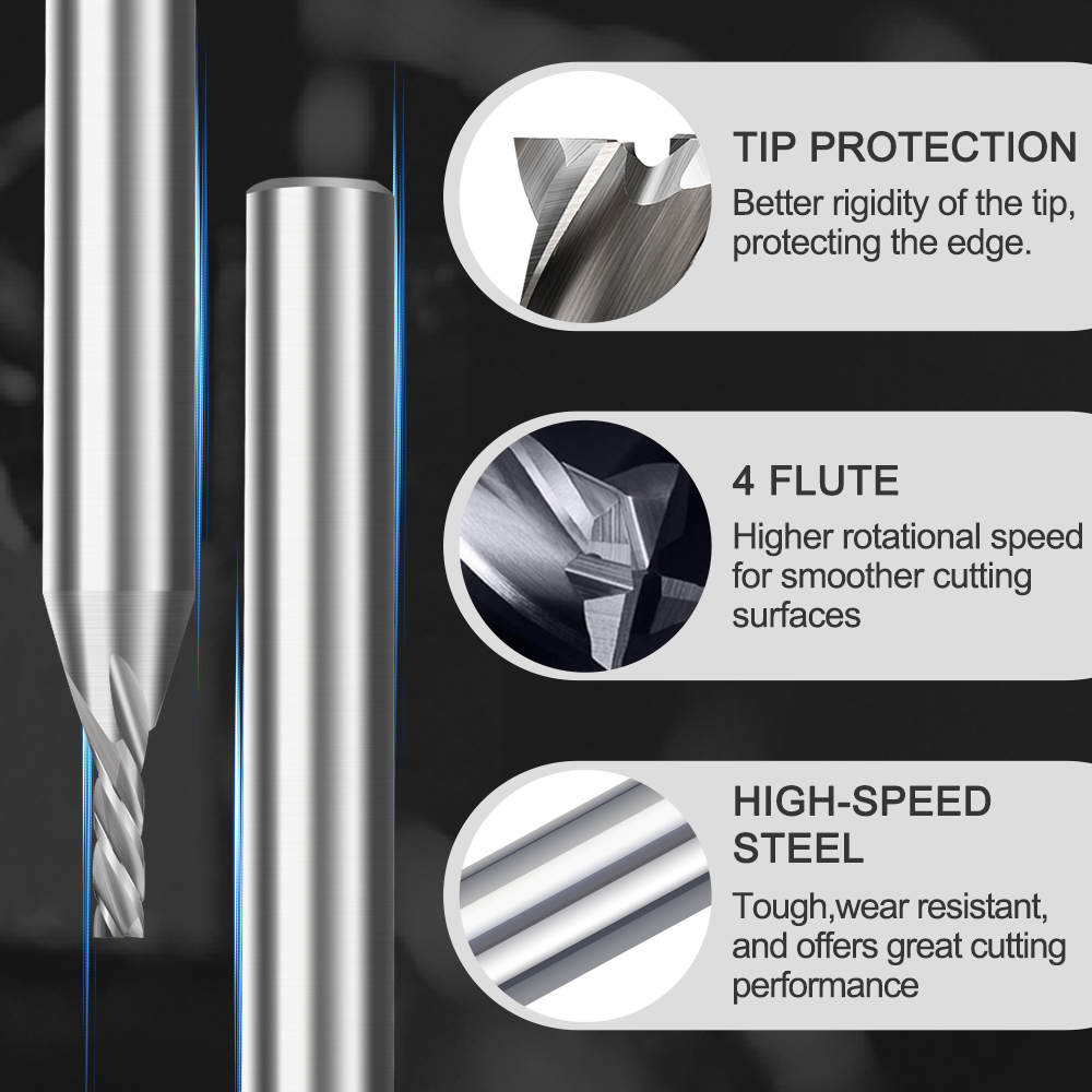 1 st Diameter Frees 2mm Endmil - End Mill Set recensie en prijs