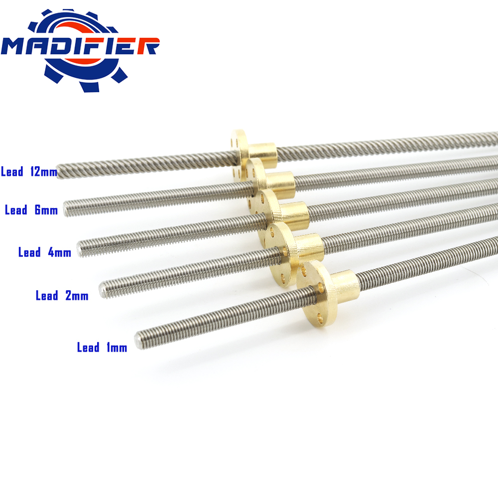 304 Rvs T6 Schroef Lengte 200M - Lead Screw 8Mm recensie en prijs