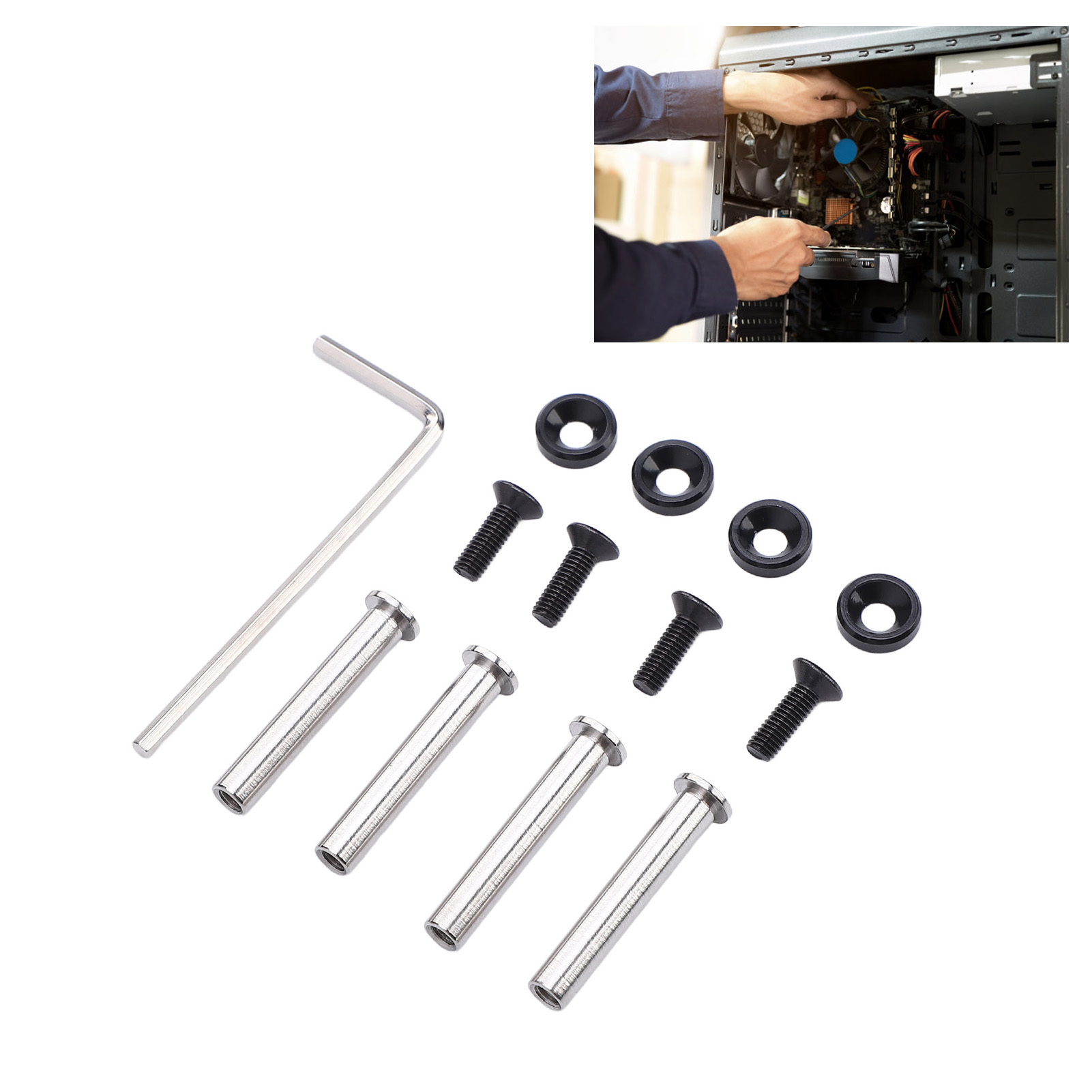 CPU Fan Schroef Kit Computerka - Aluminium Extrusion recensie en prijs