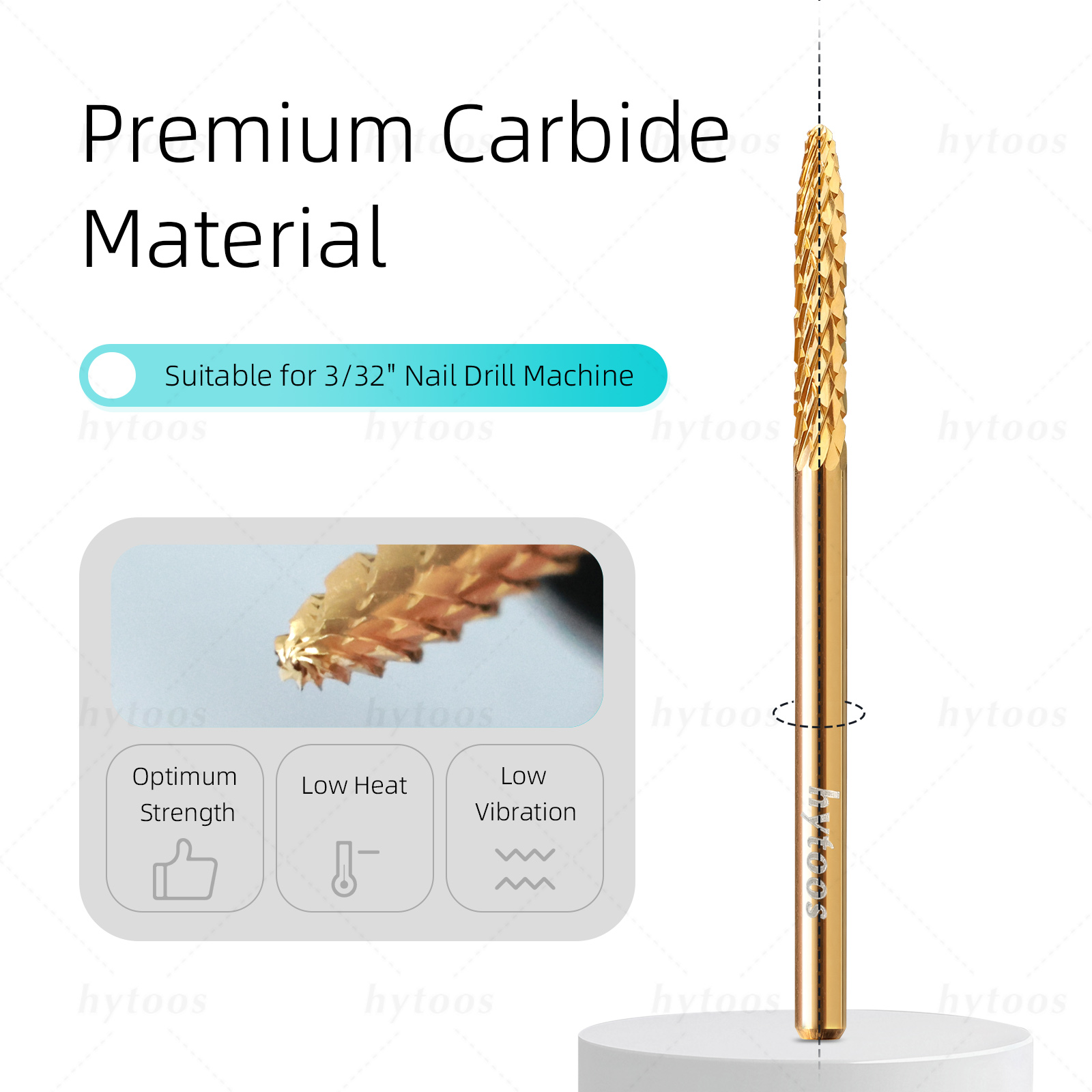 HYTOOS Onder Nail Cleaner Carb - Carbide End Mill recensie en prijs