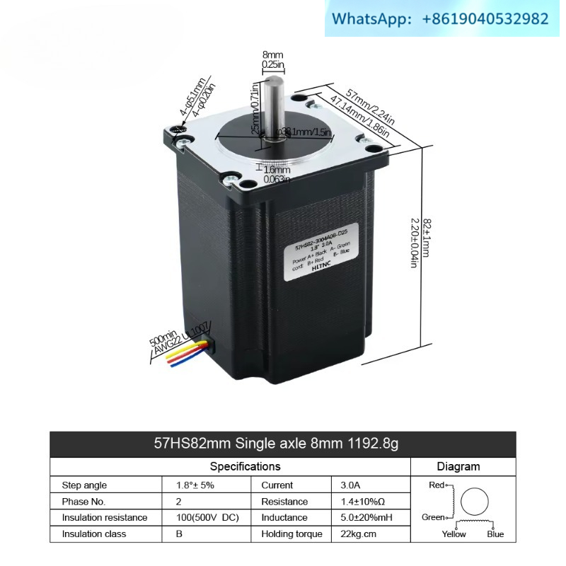 (1 stuk) HLTNC CNC-set 2,2 Nm  - Nema23 Stepper recensie en prijs