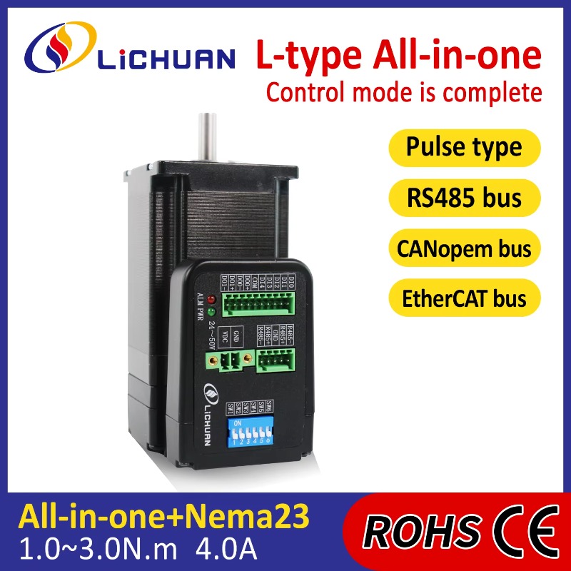 36V 4A 1000PPR 1/2/3N.m stappe - Nema23 Stepper recensie en prijs