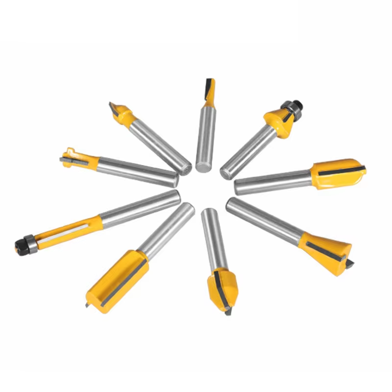 6.35MM Schacht 100 STUKS Geel  - End Mill Set recensie en prijs