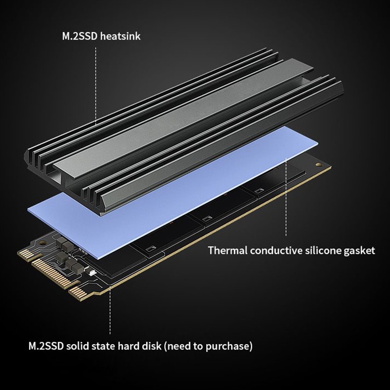 M.2 SSD-koellichaam, aluminium - Aluminium Extrusion recensie en prijs