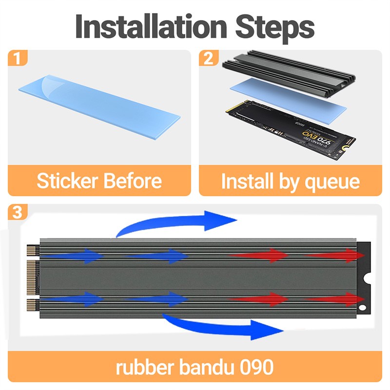 M.2 SSD-koellichaam, aluminium - Aluminium Extrusion recensie en prijs