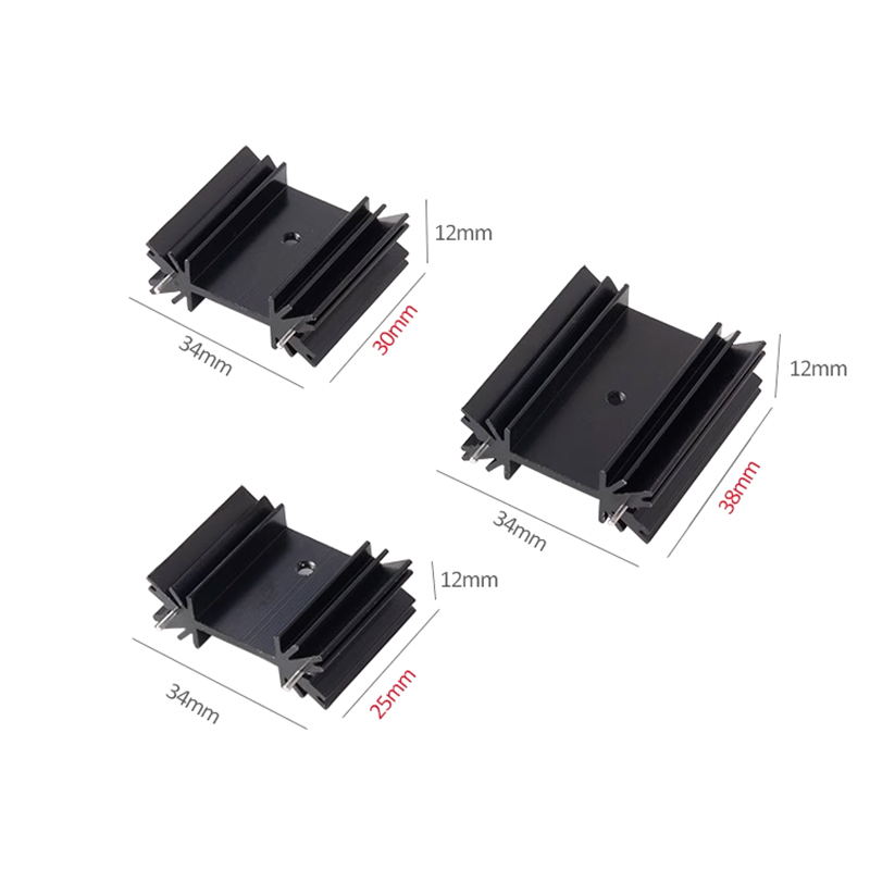 5 stks TO-220 Triode MOS Trans - Aluminium Extrusion recensie en prijs