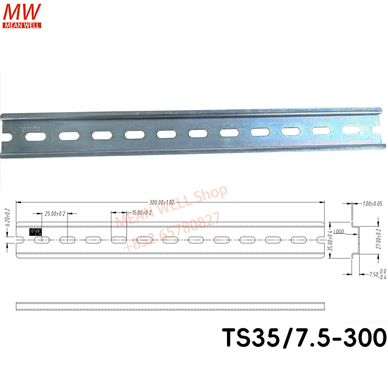 TS35 7,5 mm DIN-railconnector  - Lm8Uu Bearing recensie en prijs
